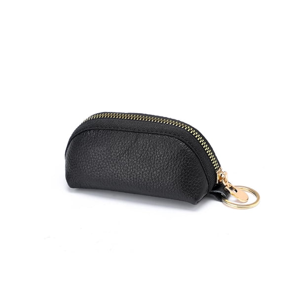 Monedrena Monedas Mujeres Dama Cuero Color Sólido Clutch Lujo ()