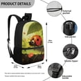 thumbnail image 5 of Uourmeti Polyester School Backpack Daypack with Cartoon Ladybug Design - Spacious for Student Daily Use and Short Travel Trips, 5 of 6