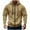 Khaki, variant on CFLVAEK Mens Big and Tall Hoodies Zip Up Workout Hooded Jackets Casual Long Sleeve Hoodie Sweatshirts with Sleeve Pockets Black XXXL