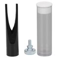 thumbnail image 2 of Eyebrow Pencil Sharpening Tool Firmly Fixing Adjust Screw Duckbill Eyebrow Pencil Sharpener Aid Black, 2 of 4