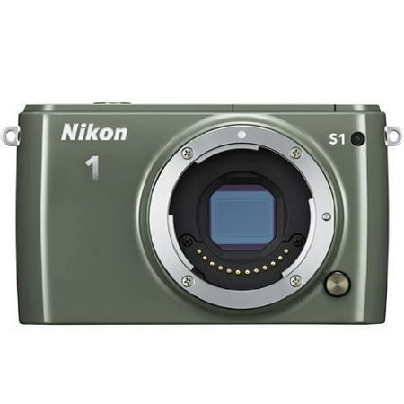 Nikon 1 S1 10.1 MP HD Digital Camera (Green) Body only