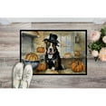 thumbnail image 2 of Carolines Treasures DAC1727MAT 18 x 27 in. Unisex Pit Bull Terrier Fall Kitchen Pumpkins Doormat, 2 of 5