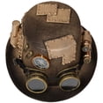 thumbnail image 1 of Sombrero de copa Steampunk Sunnimix Denim Hat, 1 of 8