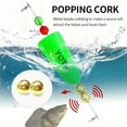 thumbnail image 4 of Popping Cork Rattle Fishing Rig  10 Pack Sound Attractant Floats with Beads for Saltwater Redfish Trout, 4 of 4