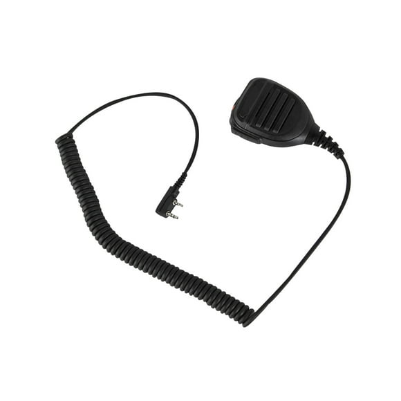 Thinsony Replacement for Kenwood TYT Baofeng UV-5R 888S UV-82 uv-s9 Radio 2 Pin PTT Remote Waterproof Speaker Mic Radio