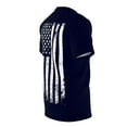 thumbnail image 4 of Navy Blue Patriotic American T-shirt, American Flag Shirt, USA Flag Shirt, 4 of 7