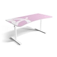 thumbnail image 4 of Arozzi Arena Gaming Desk - White Pink, 4 of 5