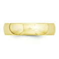 thumbnail image 4 of Primal Gold 14 Karat Yellow Gold 5mm Standard Comfort Fit Wedding Band Size 5, 4 of 9