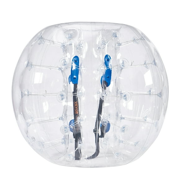 VEVOR Inflatable Bumper Ball 1-Pack, 4FT/1.2M Body Sumo Zorb Balls for Teen & Adult, 0.8mm Thick PVC Human Hamster Bubble Balls for Outdoor Team Gaming Play, Bumper Bopper Toys for Garden, Yard, Park
