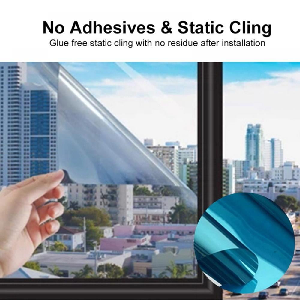 Details about   Window Tinting One Way Privacy Film Anti UV Reflective Solar Control For Home 