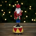 thumbnail image 3 of Northlight Revolving Musical Christmas Nutcracker Figure - 8.25", 3 of 6