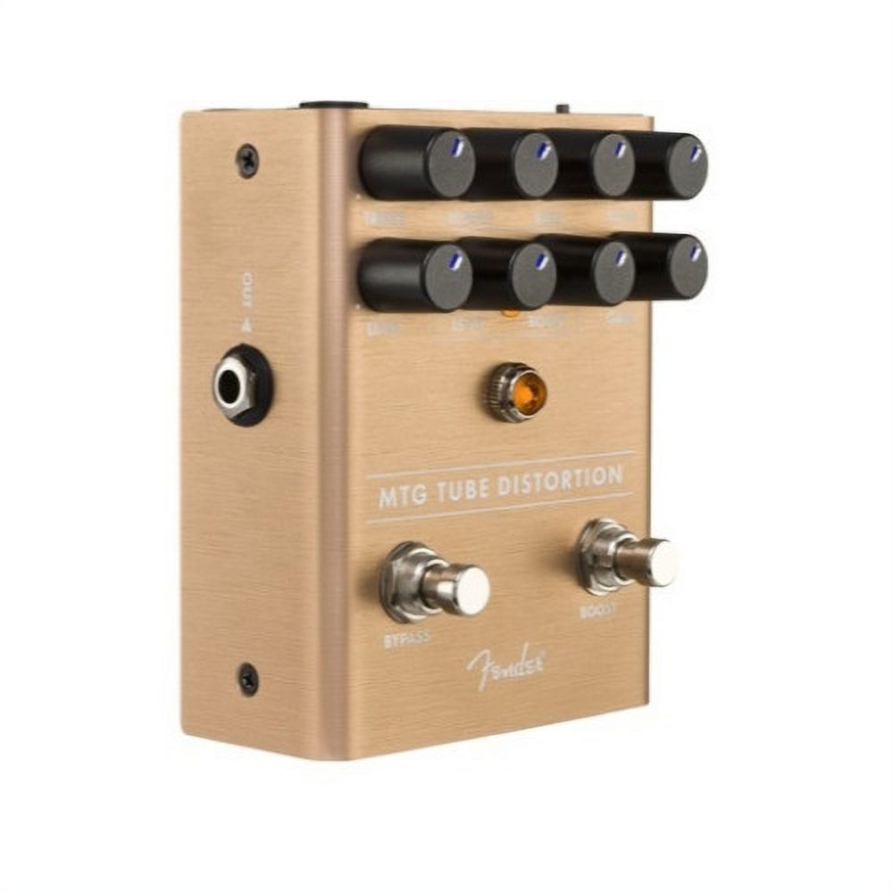 Genuine FENDER MTG Tube Distortion Pedal , Solid Aluminum Stomp Box #0234539000