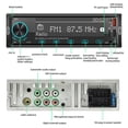 thumbnail image 4 of Coche 2 Pantalla Luz Compatible con Bluetooth Radio 1DIN .5 Pulgadas Táctil Música Estéreo RGB, 4 of 6