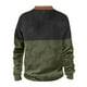 thumbnail image 3 of pstuiky camisa de manga larga para hombre, Sudadera informal de manga larga con cuello alto y estampado de leopardo para Halloween para hombre Tops de hombre m, 3 of 3