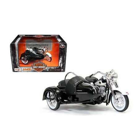 Sidecar Cover - MAISTO MOTORCYCLES 1:18 HARLEY-DAVIDSON CUSTOM 1958 FLH DUO GLIDE WITH SIDECAR 03176