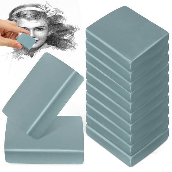 12 Pcs Kneaded Erasers Moldable Eraser Block Erasers Kneeded Art Eraser Sketch Erasers For Drawing Sketching