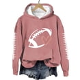 thumbnail image 4 of Gkeoshab Sweaters for Women Womens Oversized Hoodies Fleece Sweatshirts Fall Fashion 2026 Pullover Sweaters Winter Clothes Pink XXL, 4 of 4