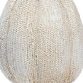 thumbnail image 7 of Northlight Knitted Fall Harvest Pumpkin Decoration - 6.25" - Beige, 7 of 7