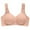 Pink, variant on Wiyuqeen Women's Bras Front Closure Plus Size Push Up T-shirt Bras Cotton Comfortable Bralettes Cozy Everyday Full Figure Bras