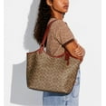 thumbnail image 4 of COACH Bolso Tote de Lona Revestida para Mujer, Color Tostado Óxido, C6336-B4NQ4, Talla Única, 4 of 7