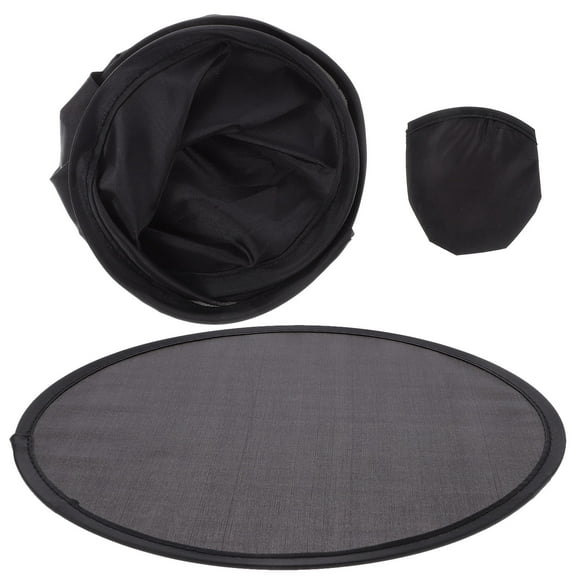 FONWILYO 2Pcs Circular Folding Fans with for Women and Men Portable