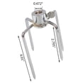 thumbnail image 2 of Bbq Grill Rotisserie Spit Chicken Forks X 2,fits 10mm Square Spit Rods, 2 of 3