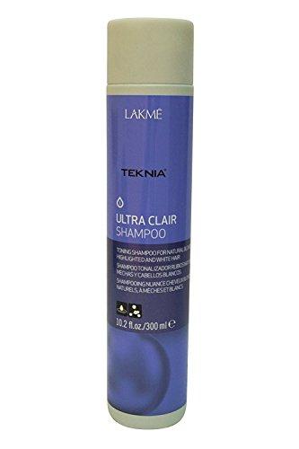 LAKME Teknia Ultra Clair Shampoo – 300 Ml, Für Farbiges Haar, Schützt Die Farbe, Sanfte Reinigung
