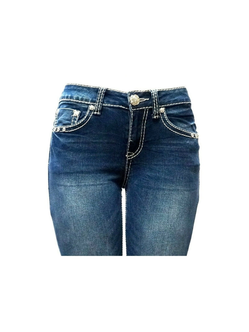 【2plan】Cheek Black Washing Bootcut Denim Pacsun Jade Low Rise Bootcut Jeans Stretch Black | PacSun
