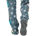 thumbnail image 5 of Footed Pajamas - Merry Gnomes Adult Hoodie Fleece One Piece - Adult - Medium Adult Plus Size/Wide (Fits 5'8 - 5'11"), 5 of 5