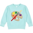 thumbnail image 2 of Inktastic Artist Palette and Brush Toddler Sweatshirt, 2 of 4