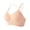Complexion, variant on Seamless Wireless Bra Adjustable Strap Soft Stretch Fabric Comfort Fit V Neck Non Padded Everyday Wear Support Pink 34