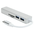 thumbnail image 3 of 5 en 1 Hub USB3.0 Puerto Adaptador Gigabit RJ45 Interfaz de expansión Dock Suministros de computadora, 3 of 8