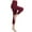 Wine, variant on ZZwxWA High Waisted Leggings Buttery Soft Casual Sport Leggings for Women Non See Through Gym Leggings