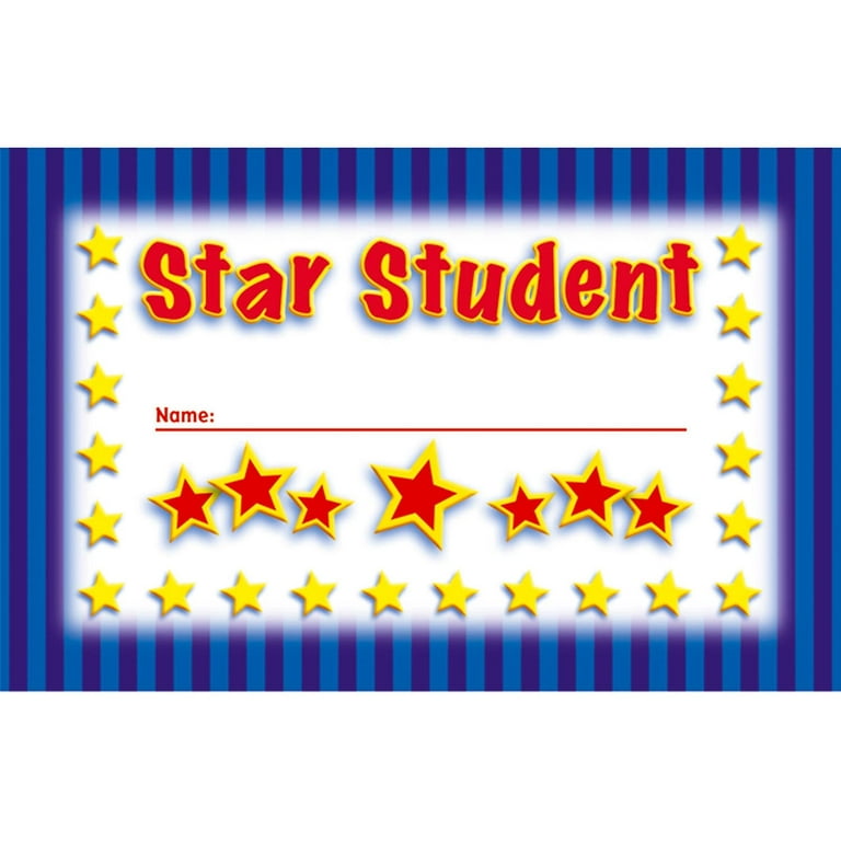 Star Punch Cards Dollar Deal  Punch cards, Resource classroom, Cards