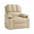 thumbnail image 1 of Electric Recliner + Rocking + Massage: #Cf8011 Pu Leather + Seat Width: 56Cm Cf8011 Electric Recliner + Rocking + Massage Seat Width: 56Cm, 1 of 9