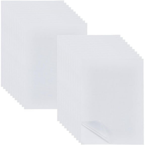 50 Pcs Self Adhesive Laminating Sheets 8.4x11.8 Inch No Machine Needed Self Sealing Laminate Sheets