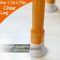 thumbnail image 3 of 32Pcs Round Non-Slip Chair Leg Protector Covers Hardwood Floors Table Feet Cups, 3 of 6