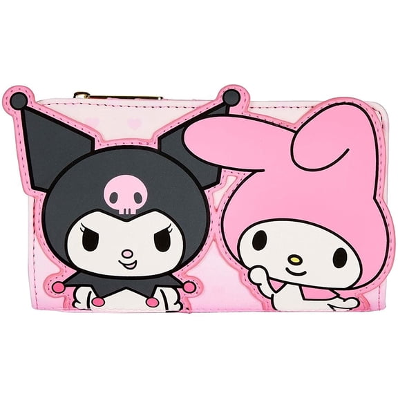 Loungefly Sanrio My Melody and Kuromi Wallet…