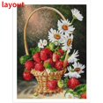 thumbnail image 3 of JIEME DIY 5D Diamond Painting Flower Full Round Mosaic Landscape Flower Diamond Embroidery Picture Rhinestone For Home Decor, 3 of 7
