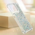 thumbnail image 6 of Phone Case for Motorola Moto G 5G 2025 Cover Sparkle Glitter Floating Liquid Quicksand Shockproof Soft Silicone TPU Bumper Protective Cover for Moto G 5G 2025 Case, S9, 6 of 7