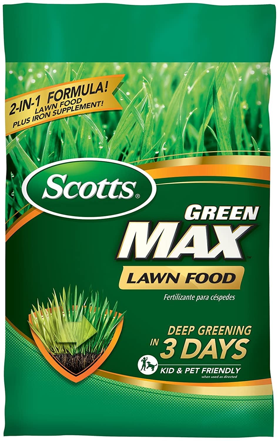 Scotts Green Max Lawn Food F - Florida Fertilizer, 10,000 sq. ft