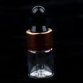 thumbnail image 2 of 20 botellas de vidrio vacías con gotero para aceites esenciales, transparentes. 2ML, 2 of 5