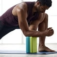thumbnail image 3 of Gaiam Tri-Color Yoga Block Skyline, 3 of 5