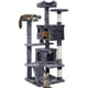 thumbnail image 1 of Mueble de condominio Cat Tree Tower Yaheetech de 137 cm para gatitos, 1 of 9