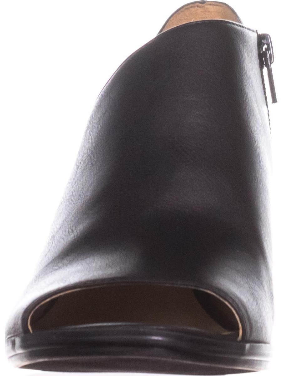 naturalizer peep toe booties