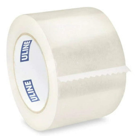 Uline Industrial Tape - 2 Mil 3" x 110 yards Clear