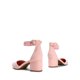 thumbnail image 5 of Zapatos DREAM PAIRS ANNEE Tacones Gruesos de Gamuza Rosa Talla 8, 5 of 6