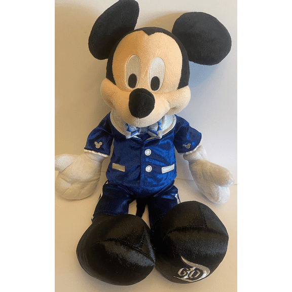 Disney Disneyland Resort Diamond Celebration Mickey Mouse Plush New With Tag