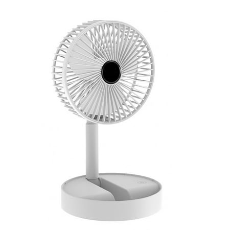 

USB Desk Fan Mini Foldable Floor Fan Portable Quiet Standing Fan
