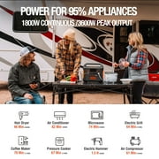 مولد جاكري للطاقة الشمسية 1500 ( يشمل ( 1 ) Explorer 1500 + ( 4 ) SolarSaga 100W )